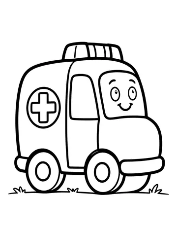 Carro para colorir