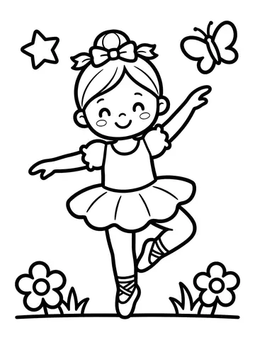 Desenhos de Menina para colorir