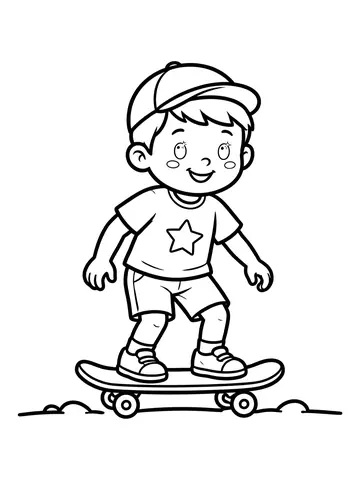 Desenhos de Menino para colorir